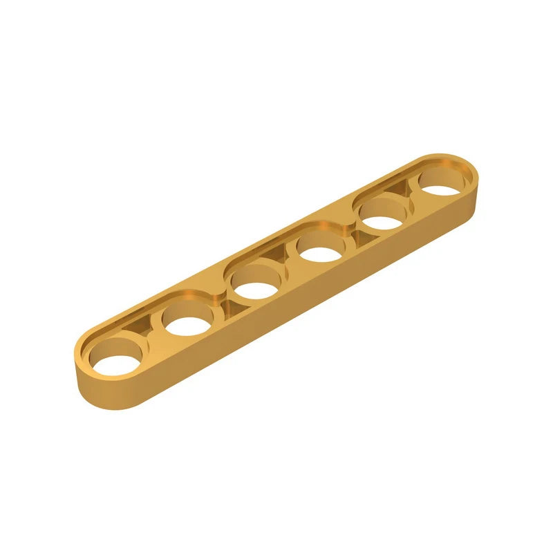 Gobricks GDS-694 Technical Liftarm Thin 1 x 6 | Compatible Building Block Piece lifestyle view