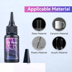 UV Epoxy Resin Glue for Jewelry Making | High Transparency Fast Drying Hardness alternate view
