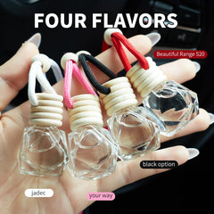 Car Perfume Bottle Air Freshener close-up view