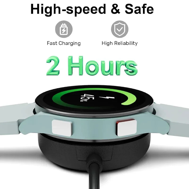 Portable Magnetic Wireless Charger Dock for Samsung Galaxy Watch – USB Charging Stand - Onlytenbucks.com