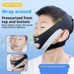 Mouth Breathing Correction Belt | Anti Snoring Chin Strap for Kids and Adults detail view