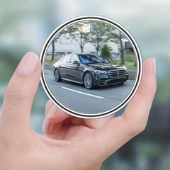 Wide-Angle Blind Spot Mirrors Adjustable Pair | Reversing Rearview close-up view