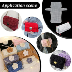 1-4Pcs Plastic Mesh Canvas Sheets Clear Plastic Mesh Sheets Blank Needlepoint Canvas alternate view