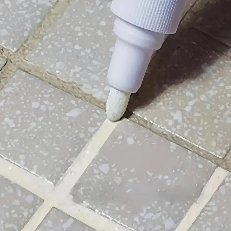 Tile Marker Grout Pen | Waterproof Seam Repair Tool for Bathroom and Kitchen Tiles alternate view