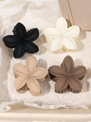 4Pcs Multicolor Flower Hair Claw Clips for Women Girls Nonslip Cute Fashion Hair Accessories Small Hairpin Crab Barrette Style