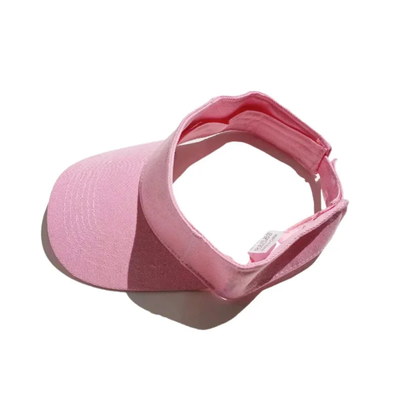 Unisex Cotton Sun Hat with Adjustable Visor | UV Protection for Outdoor Sports detail view