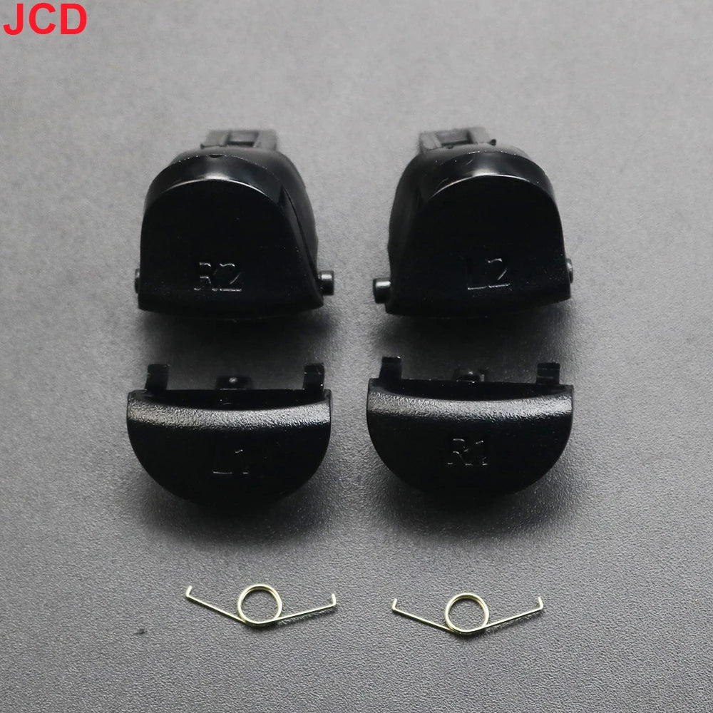 PS5 PS4 Controller Trigger Button Set L1 R1 L2 R2 with Springs | Replacement Repair Pa close-up view