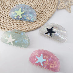 Fantasy Color Mermaid Color Cloud Shape Hair Clip Grab Clip Imitation Acetate Hair Cl alternate view