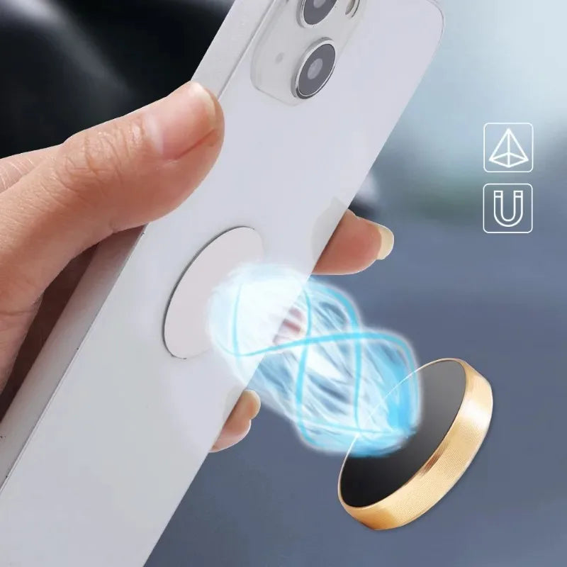 1-20pcs Metal Plates Iron Sheet Sticker for Car Magnetic Phone Holder Phone Back Paste M detail view