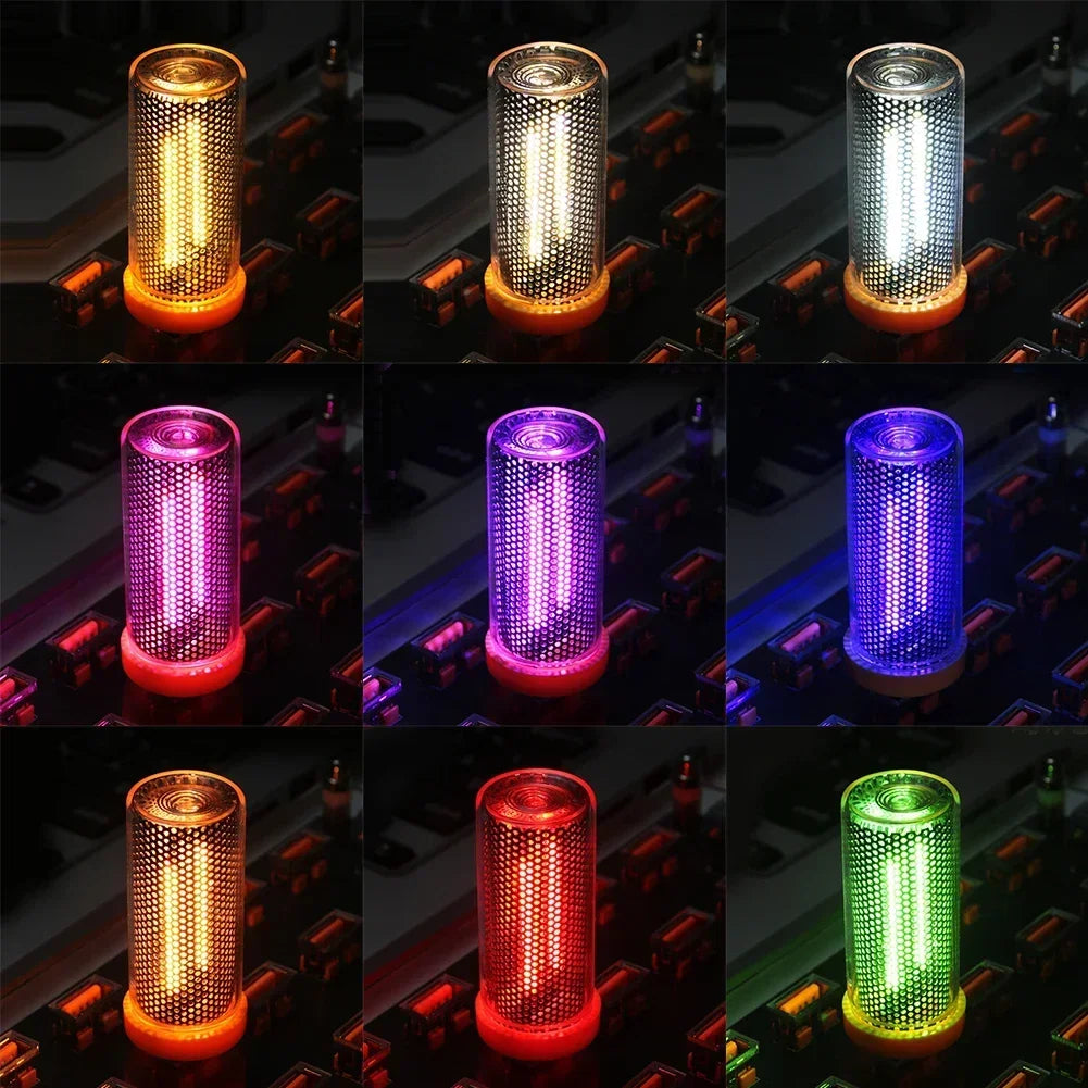 USB Plug-In Glass Bottle Night Light | Color-Changing Ambient Decor Lamp alternate view