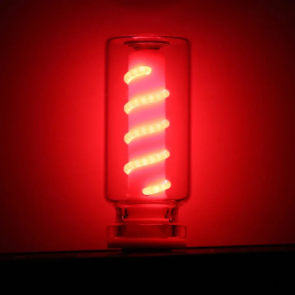 5V USB LED Spiral Filament Touch Dimming Bulb | Retro Night Light Atmosphere Lamp alternate view