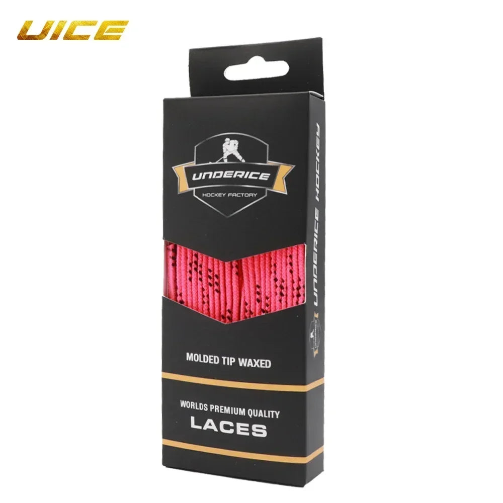 UICE Ice Hockey Shoelaces Box-Packed Ice Hockey Skate Laces 84/96/108/120in Dual Layer B detail view