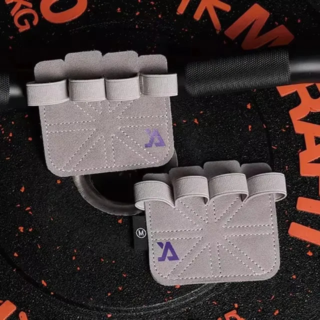 Fitness Gloves for Weightlifting | Cowhide Hand Support for Gym Workouts alternate view