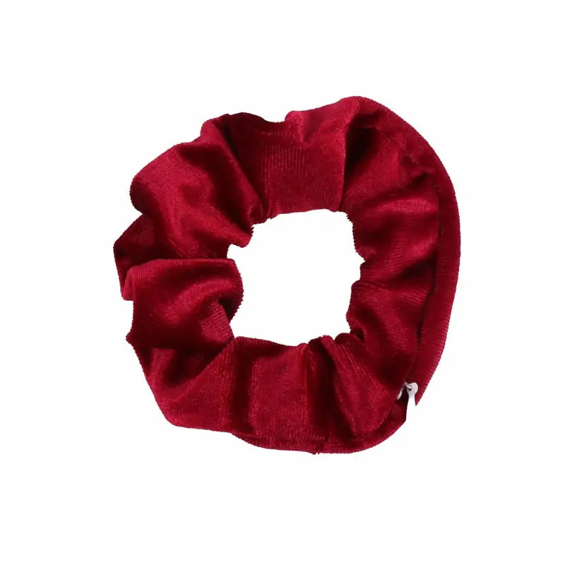 Portable ⁣Sight Secret Hair Tie Hidden Safe Storage Case Hair Scrunchie With Zipper H alternate view