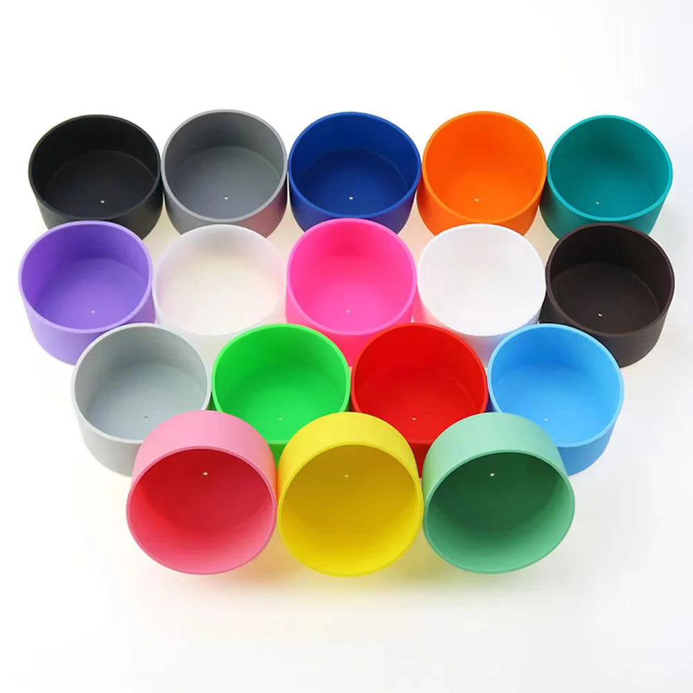 75mm Silicone Boot Bottom Sleeve Cover for Stanley 40oz Tumbler Quencher Adventure and I detail view