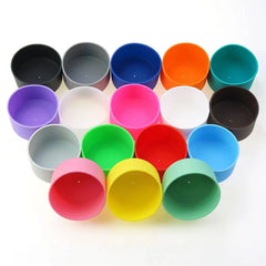 75mm Silicone Boot Bottom Sleeve Cover for Stanley 40oz Tumbler Quencher Adventure and I detail view