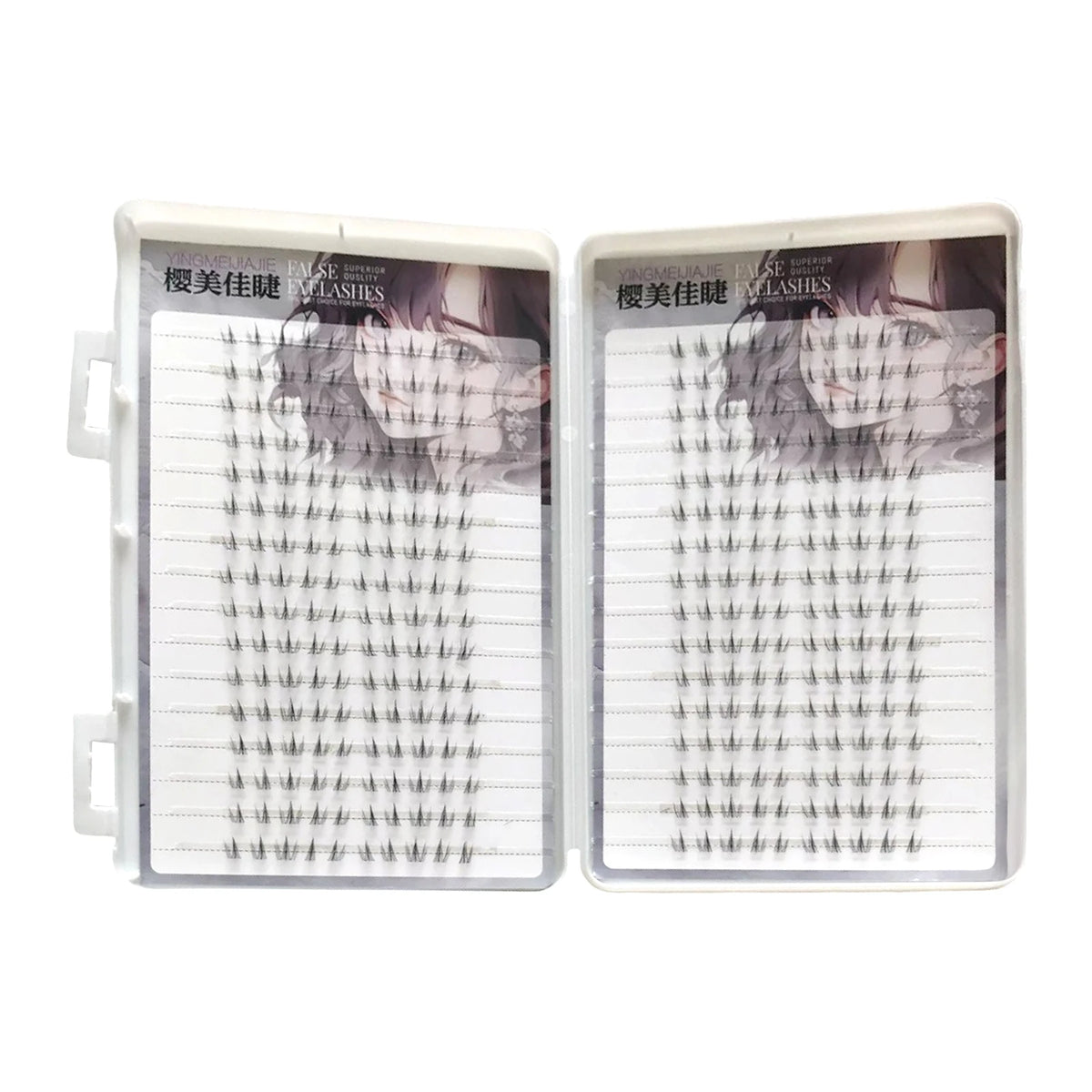 No Glue Sunflower Style False Eyelashes | Natural Lower Lash Clusters alternate view
