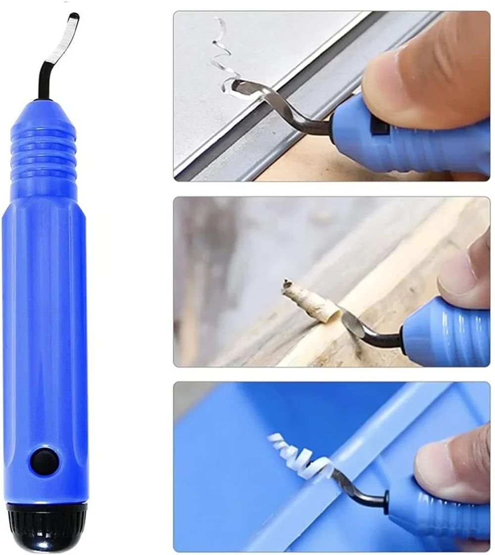 Easy-to-Use NB1100 Deburring Scraper, Hand Trimming Knife with Aluminum Alloy Handle alternate view