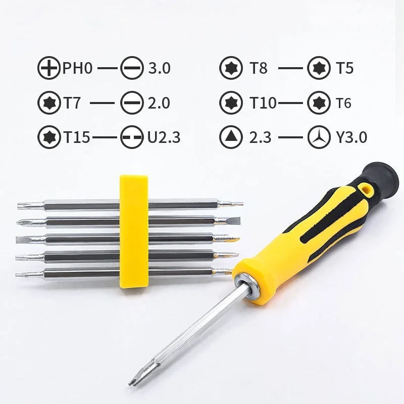 12 in 1 Screwdriver Set | Multifunction Precision Tool for Home Maintenance additional angle