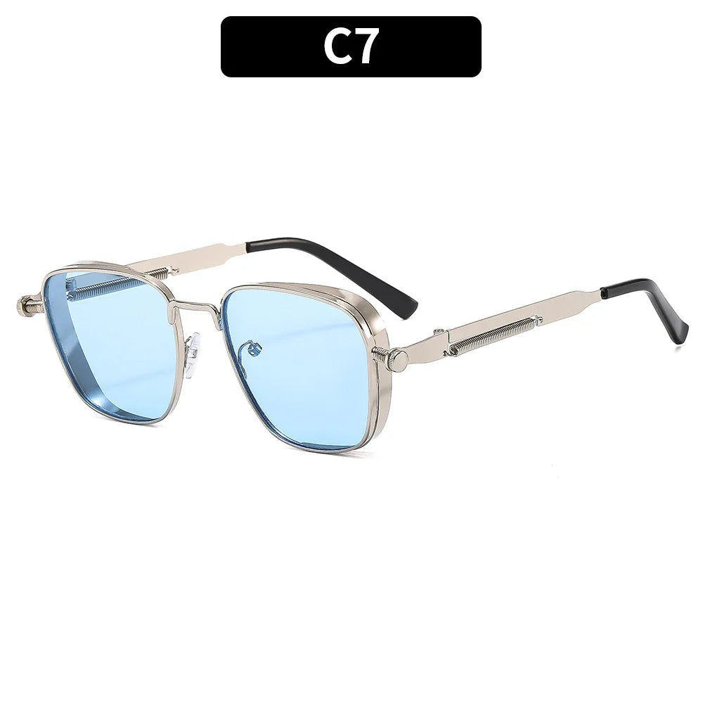 2025 Polarized Sunglasses | Men’s High-End Alloy Frame Fashion Eyewear with UV Protec lifestyle view