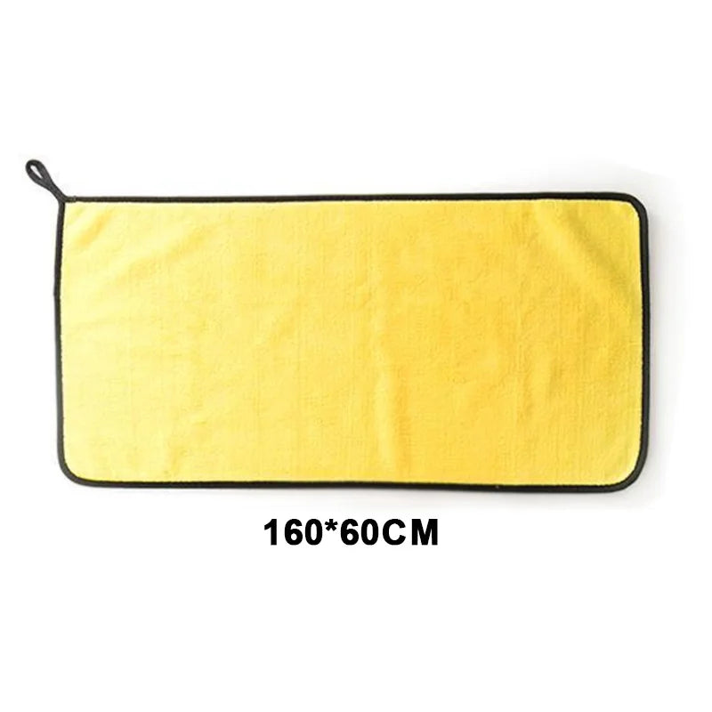 SEAMETAL 160x60CM Car Microfiber Towel Super Absorbent Car Cleaning Detailing Cloth D alternate view