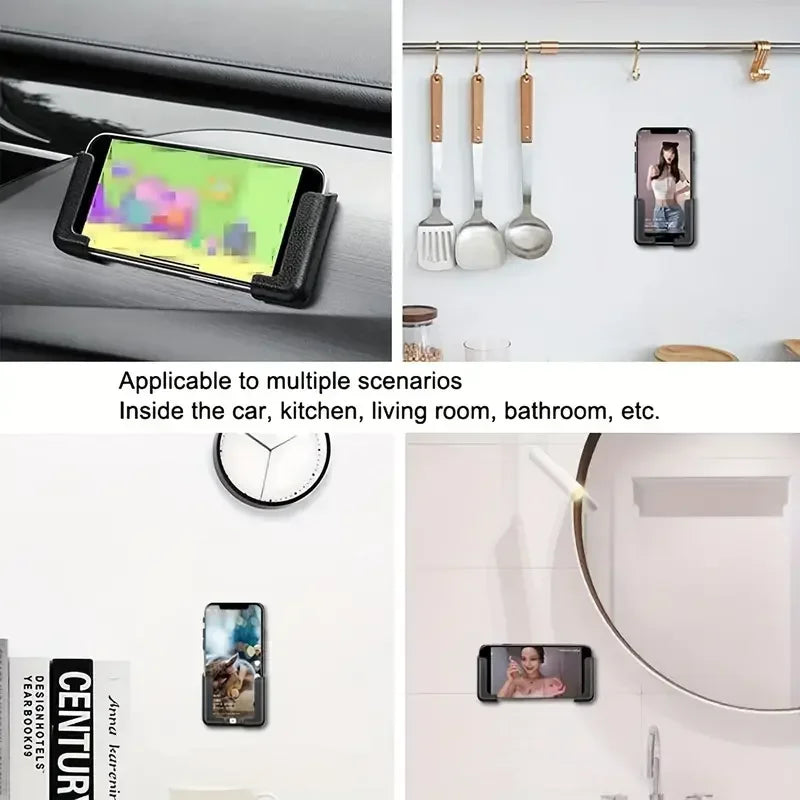 2025 New Multifunctional Car Phone Holder - Ultra Light, Ultra Portable & No Space Occ close-up view