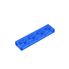 Gobricks GDS-504 Plate 1 x 4 | Compatible Building Block Pieces close-up view