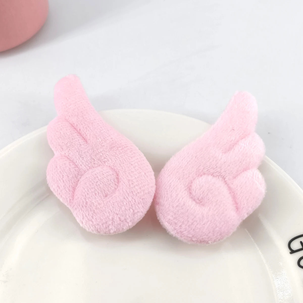 2Pcs/20Pcs 5cm Angel Wings Super Cute Angel Wing Plush Hairpin Girl Hair Clip Accessories Barrettes Hairgrip Headdress Headwear