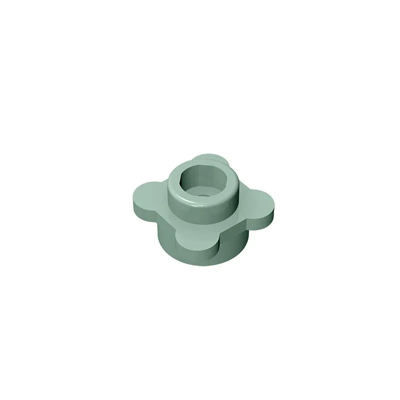 Gobricks GDS-839 Plate Round 1x1 with Flower Edge | Compatible with Lego 33291 2857 additional angle
