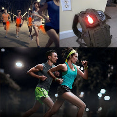 Mini Running Emergency Light | Clip Safety Soft Silicone Outdoor Cycling Lamp alternate view