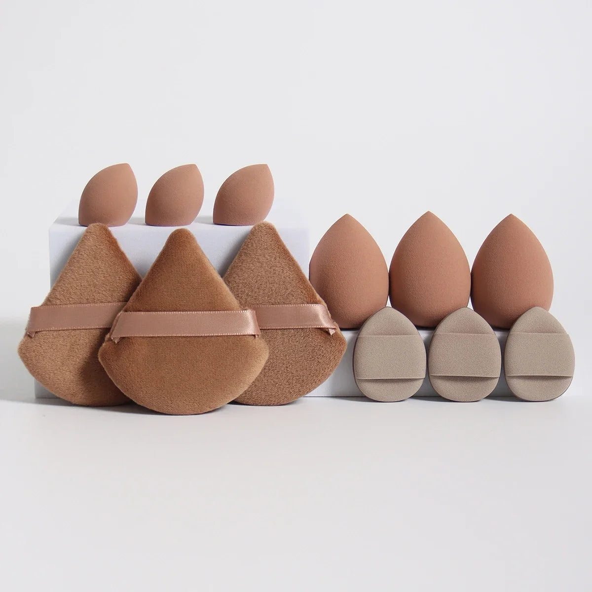 12/15Pcs Makeup Sponge Set | Latex-Free Beauty Blender Puff Kit alternate view
