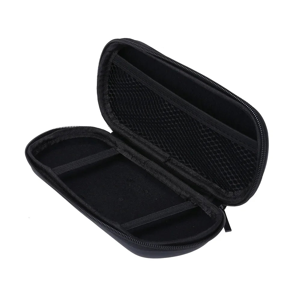 PSP Carrying Case | Hard Shell Travel Pouch for Sony PSP 1000 2000 3000 close-up view