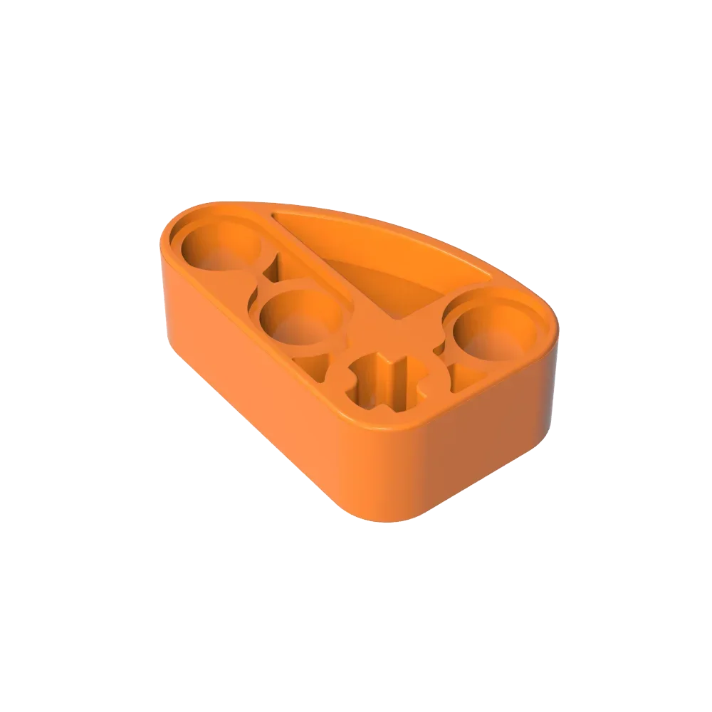 Gobricks GDS-2016 Technical Beam 2 x 3 L-Shape with Quarter Ellipse Thick | Building lifestyle view