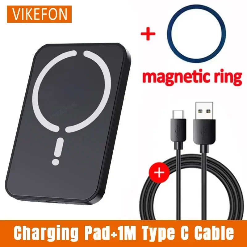 100W Magnetic Wireless Car Charger Air Vent Phone Holder - Onlytenbucks.com