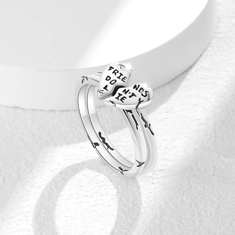 925 Sterling Silver Elevated Red&Pink&Blue&White Square Ring Lover's Holiday Gift Jew alternate view