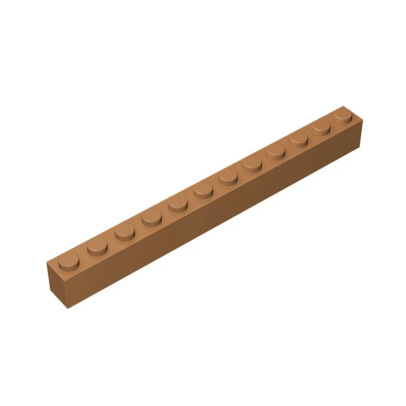 Gobricks GDS-538 Brick 1 x 12 | Compatible Building Block Pieces for DIY Construction detail view