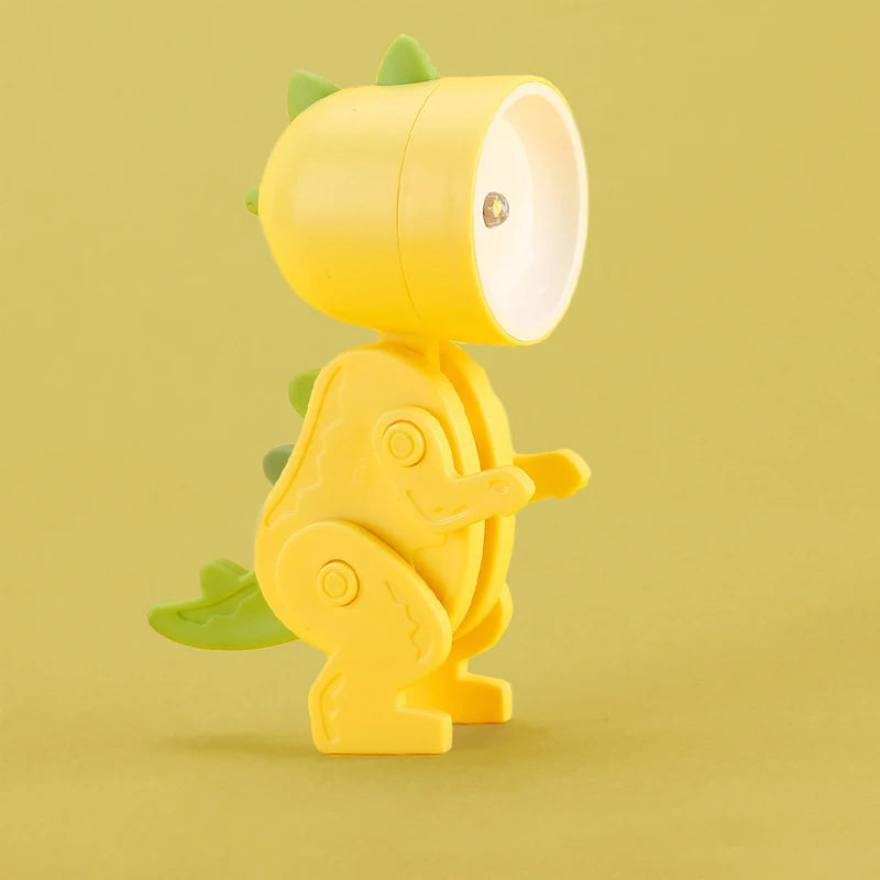 Mini Dinosaur Night Light | Battery-Powered LED Lamp for Kids additional angle