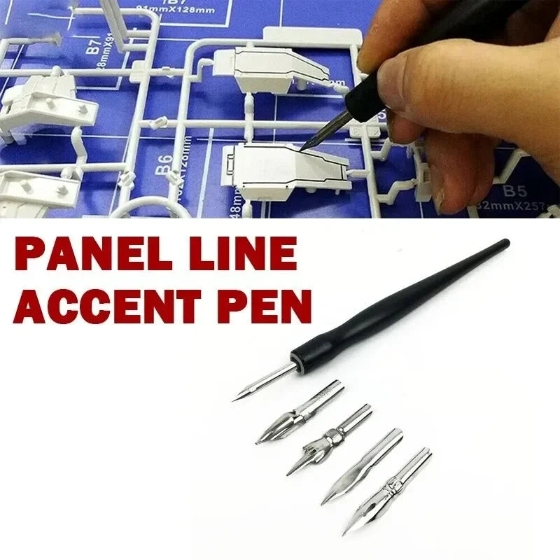Panel Line Accent Pen | Tool for Gundam Model Precision Panel Line Detailing
