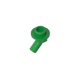 Gobricks GDS-2192 Bar, Angled with Stud on End | Compatible with Lego 65578 Technical close-up view