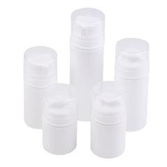 Airless Cosmetic Travel Size Vacuum Pump Bottles, Refillable Emulsion Dispenser for C alternate view