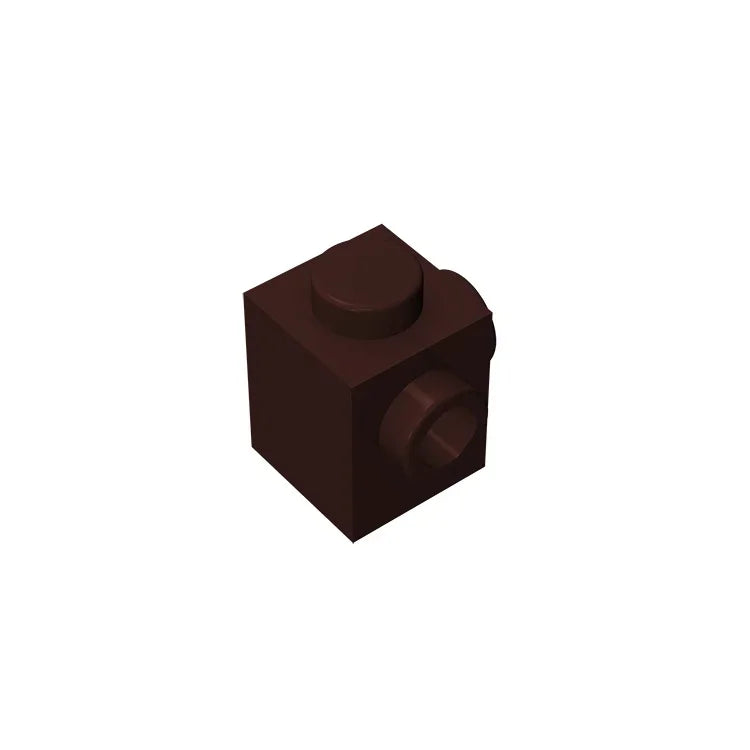 Gobricks GDS-1046 Modified Brick 1 x 1 with Studs on 2 Sides | Building Block for DIY detail view
