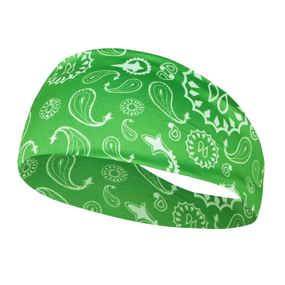 Sports Hair Bands Elastic Yoga Hairbands Absorbing Sweat Headband Women Men Running Fi close-up view