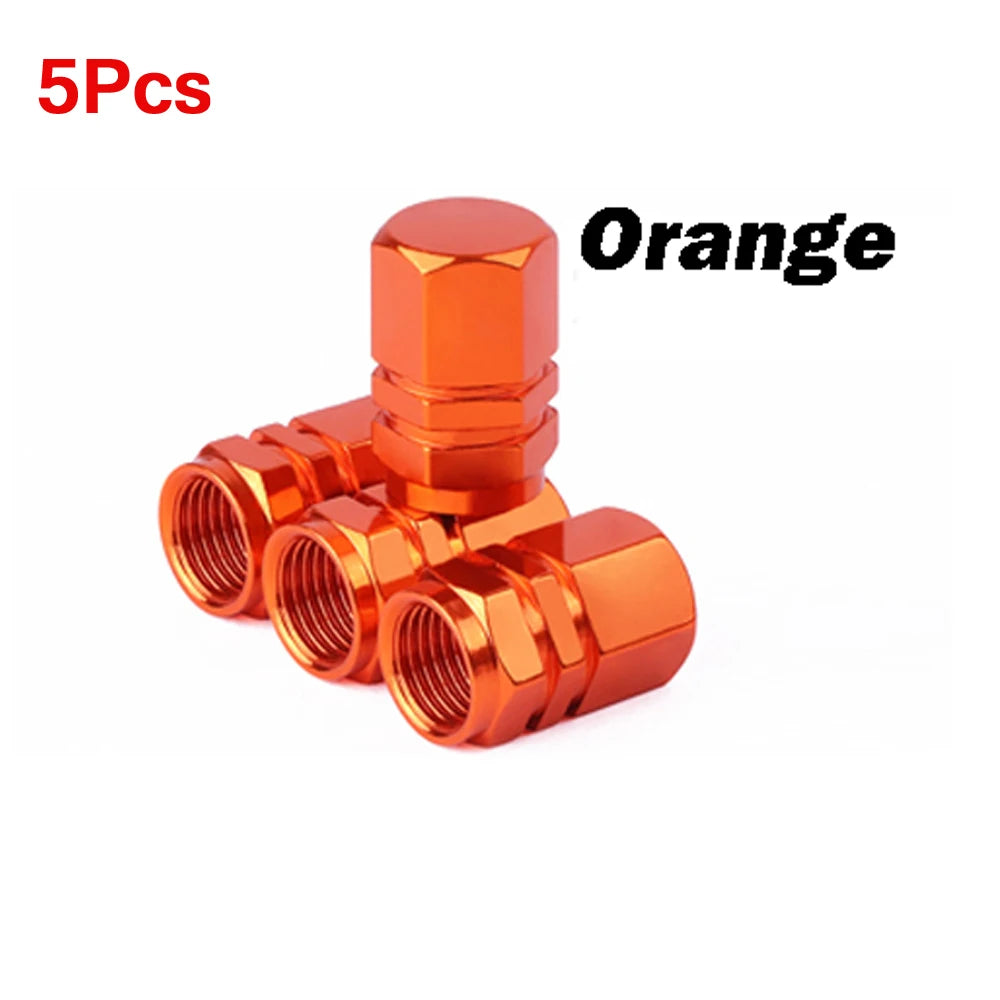 Aluminum Alloy Tire Valve Caps Schrader Valve