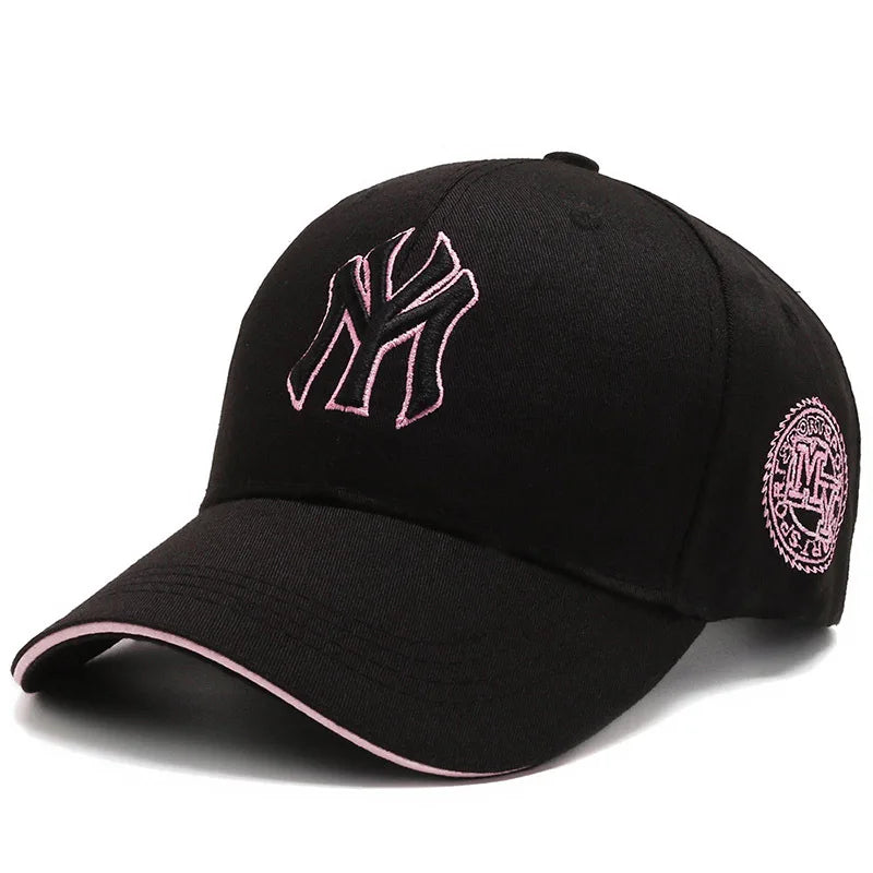 Bear Lulu Fashion Letters Embroidered Baseball Cap | Unisex Snapback Sun Hat detail view
