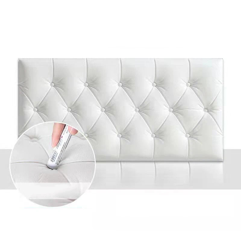 Anti-collision Foam Wallpaper Bedside Sticker | Self-adhesive Soft 3D Wall Padding additional angle