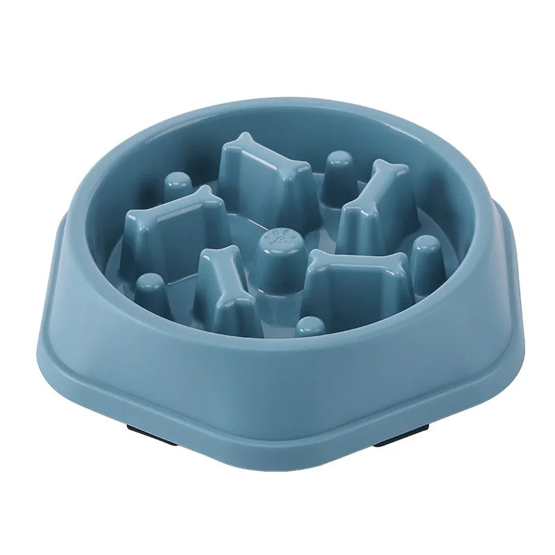 Slow Feeder Dog Bowl | Anti-Choking Puzzle Feeder for Small and Medium Dogs lifestyle view