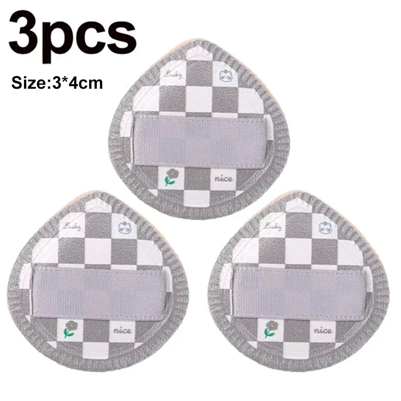 3pcs Mini Finger Puff Cosmetic Cushion Puff Concealer Foundation Detail Makeup Sponge Pu detail view