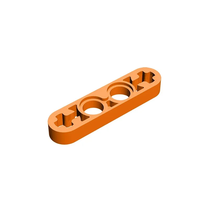 Gobricks GDS-690 Technical Liftarm Thin 1 x 4 with Axle Holes | Compatible Building B alternate view