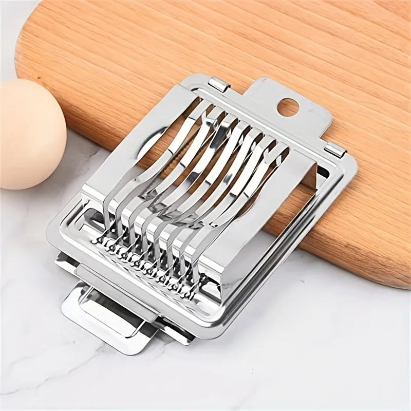 Stainless Steel Egg Slicer | Multi-Functional Kitchen Tool alternate view