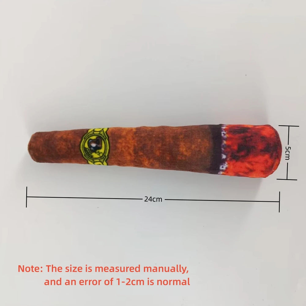 Interactive Dog Joint Sound Puppy Toys Cigar For Small Resistant Squeak Dogs Indest additional angle
